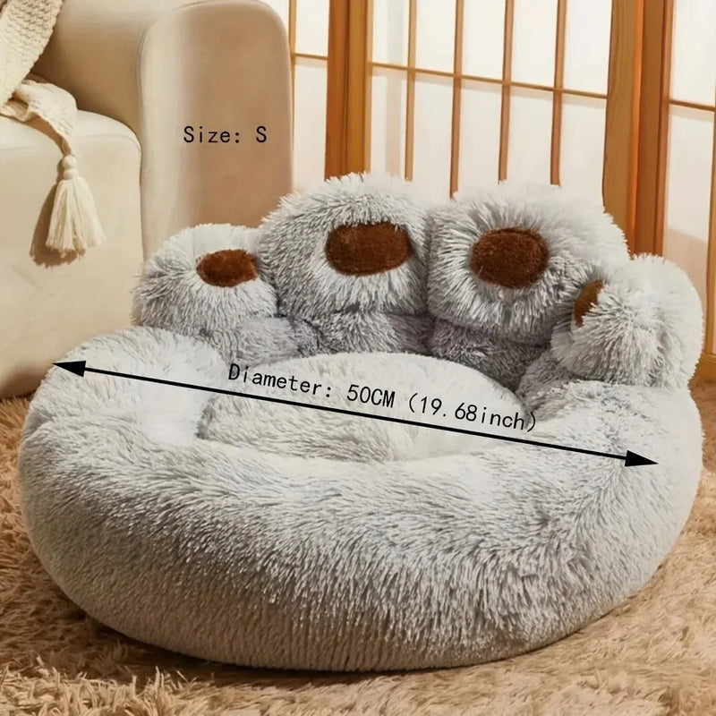 Xzilla™ Beds Soft Long Plush Dog Kennel Winter Home Supplies Washable Warm Cat Sleeping Mat